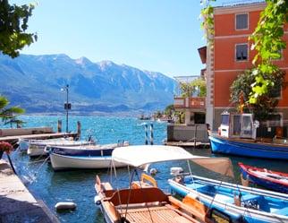 View of Lake Garda (Venetian Splendors tour).