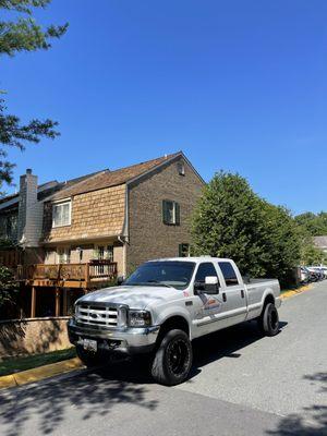 Beautiful Cedar Shake roof in Potomac, MD.