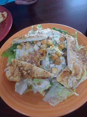 Chicken Caesar salad