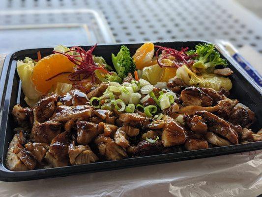 Chicken teriyaki plate