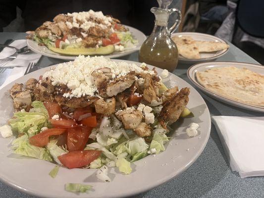 Chicken souvlaki