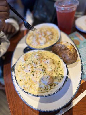 Shrimp Linguini Alfredo