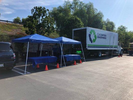 E-waste Recycling Event