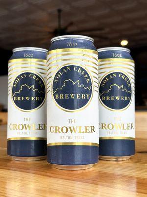 To-Go cans of beer available for purchase