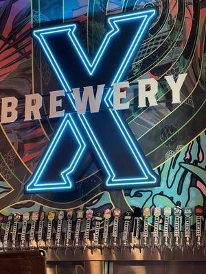 Brewery X taps