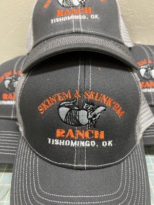 Custom embroidered hats