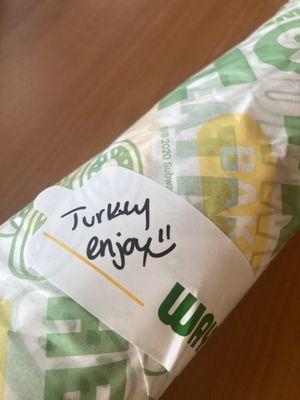 Turkey sub