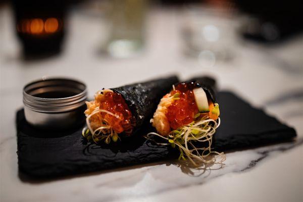 Washington Red Crab Handroll