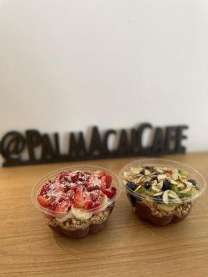 Palma Bowl (left) and Tamalpais Bowl (right)