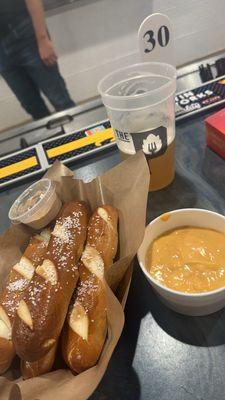 Pretzels & beer