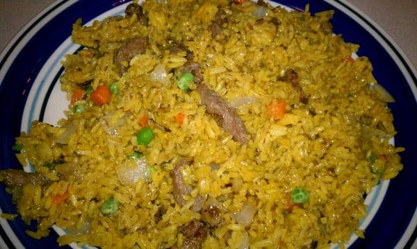 Beef Fried Rice.