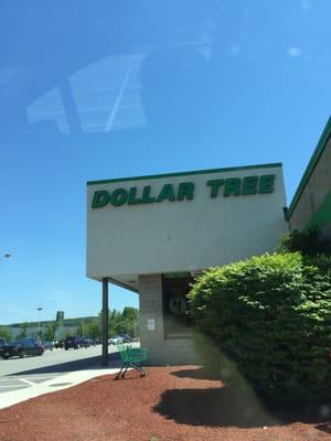 Milford Dollar Tree -- Milford South Plaza : 146 South Main Street / Route 140, Milford               Side Exterior