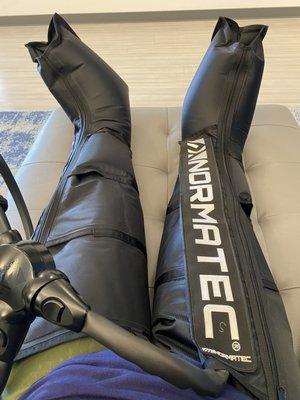 Leg compression