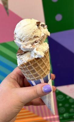 Chocolate Taco Icecream Cone