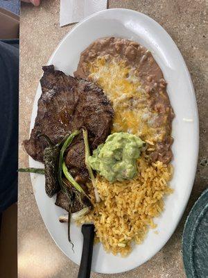 Carne Asada Plate