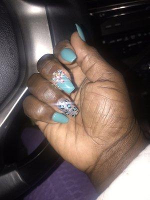 Happiness is nails. Happy customer!!