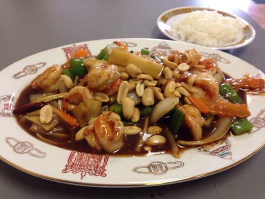 Kung pao shrimp