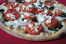 This is the Greek pizza.  Absolutely scrumptious!