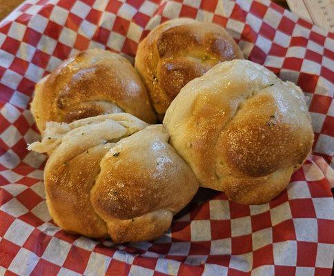 "Not so" Garlic Knots