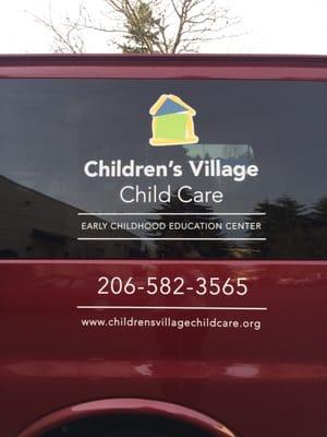 Watch for our new van! We are currently transporting to  Brookside Elementary and Lake Forest Park Elementary.