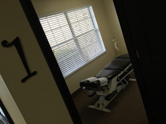 Spacious, well equiped treatment rooms