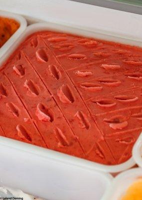 Sandia de Agua (Watermelon Sorbet) Ice Cream!