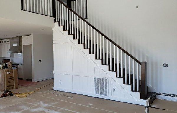 Handrail installation