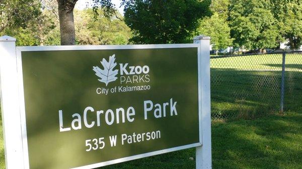 LaCrone Park, Kalamazoo MI