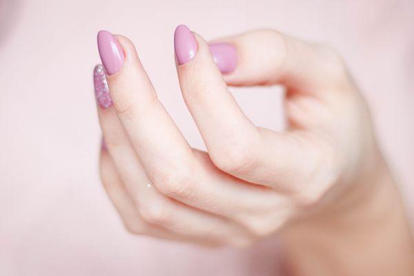 Pink & White Gel Nails & Spa