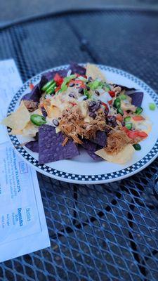 Pulled pork nachos