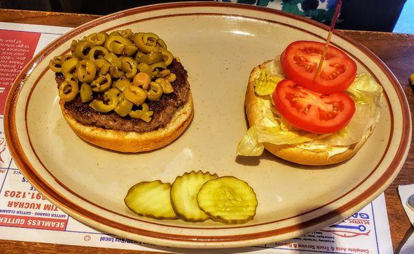 Olive Burger at Grandma's Recipes