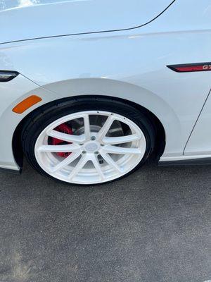 Wheel damage