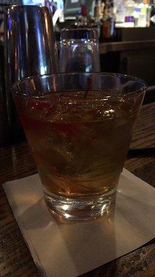 Makers Mark on the rocks