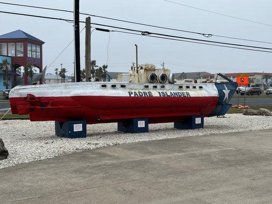 Cool Boat out front