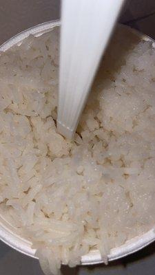 White Rice. Try drizzling the sauce over it with some lime. No need to thank me, Enjoy