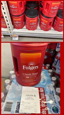 $11.99 Folgers Coffee (40.3 oz) {1/10/2024}