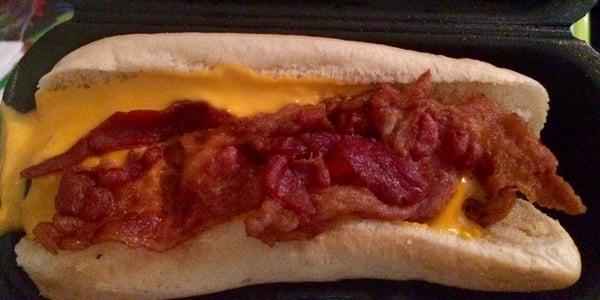 Bacon Cheddar Hotdog