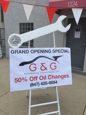 Grand Opening Special!