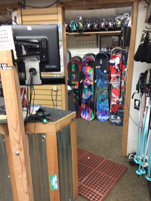 Snow board rentals