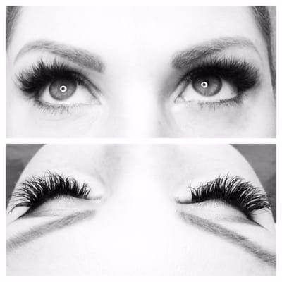 Another happy client. Volume lashes/ 3D