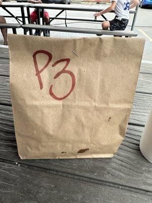 Burger bag