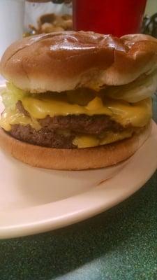 Jumbo Double Cheese Burger