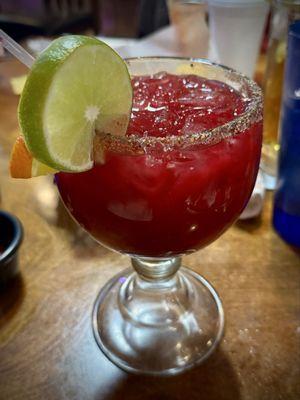 My favorite! Prickly pear margarita