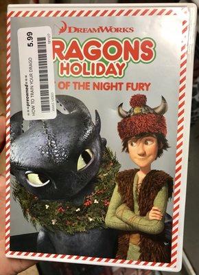 A Dragons Holiday Gift of The Night Fury($5.99) I got for my birthday!