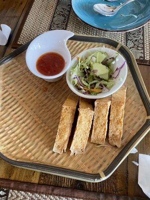 Fried Tofu (comes with 6 but forgot to take a picture before I ate 2)