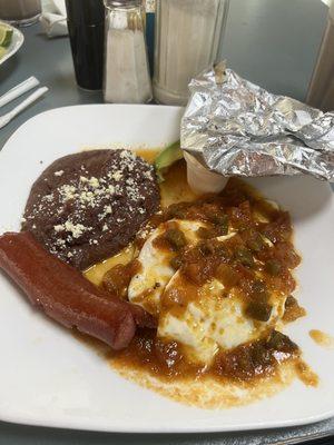 Huevo rancheros rico