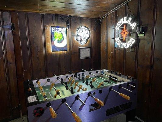 Foose ball table