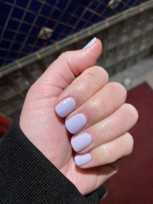 SNS powder mani