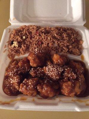 Sesame chicken