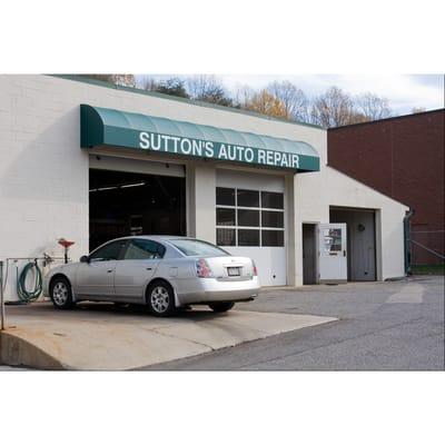 Street view of Sutton's Auto Repair, Edgewater MD